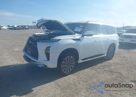 2025 Infiniti Qx80 Sensory Awd из США, поврежденный, VIN JN8AZ3DB6S9403281